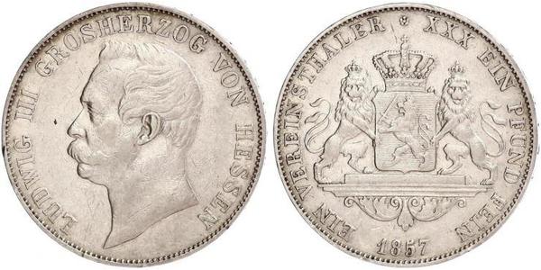 1 Талер Великое герцогство Гессен (1806 - 1918) Срібло Людвіг III (великий герцог Гессену)