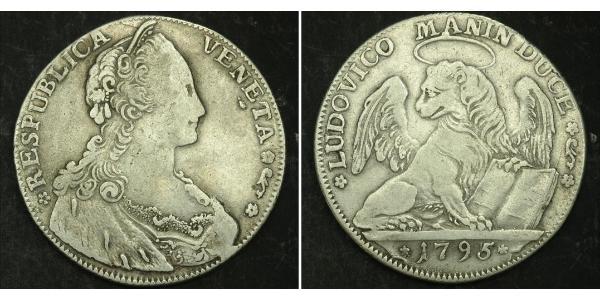 1 Талер Венеціанська республіка (697—1797) / Italian city-states Срібло 