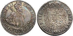1 Талер Габсбурзька імперія (1526-1804) Срібло Фердинанд I імператор Священної Римської імперії (1503-1564)