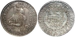 1 Талер Габсбурзька імперія (1526-1804) Срібло Leopold V, Archduke of Austria  (1586 – 1632)