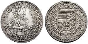 1 Талер Габсбурзька імперія (1526-1804) Срібло Leopold V, Archduke of Austria  (1586 – 1632)