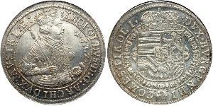 1 Талер Габсбурзька імперія (1526-1804) Срібло Leopold V, Archduke of Austria  (1586 – 1632)