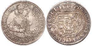 1 Талер Габсбурзька імперія (1526-1804) Срібло Leopold V, Archduke of Austria  (1586 – 1632)