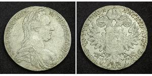 1 Талер Габсбурзька імперія (1526-1804) / Австрія Срібло Maria Theresa of Austria (1717 - 1780)