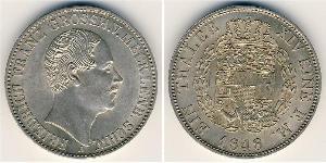 1 Талер Герцогство Мекленбург-Шверин (1352-1918) Срібло Фрідріх Франц II (великий герцог Мекленбург-Шверінський)