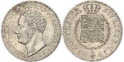 1 Талер Герцогство Саксен-Веймар-Ейзенахське (1809 - 1918) Срібло Charles Frederick, Grand Duke of Saxe-Weimar-Eisenach