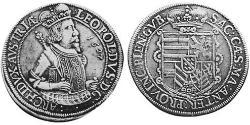 1 Талер Ельзас Срібло Leopold V, Archduke of Austria  (1586 – 1632)