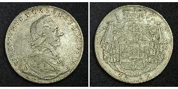 1 Талер Зальцбург Срібло Count Hieronymus von Colloredo (1732 - 1812)