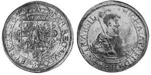 1 Талер Князівство Трансильванія (1571-1711) Срібло 
