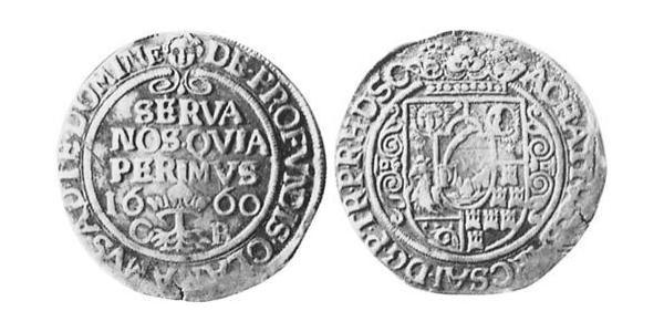1 Талер Князівство Трансильванія (1571-1711) Срібло 