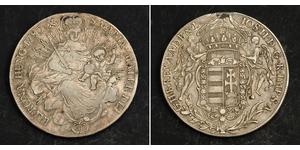 1 Талер Королiвство Угорщина (1000-1918) Срібло Maria Theresa of Austria (1717 - 1780)