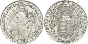 1 Талер Королiвство Угорщина (1000-1918) Срібло Maria Theresa of Austria (1717 - 1780)
