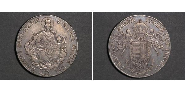 1 Талер Королiвство Угорщина (1000-1918) Срібло Joseph II, Holy Roman Emperor  (1741 - 1790)