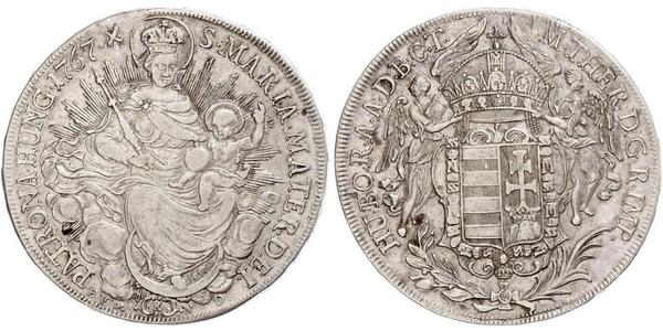 1 Талер Королiвство Угорщина (1000-1918) Срібло Maria Theresa of Austria (1717 - 1780)