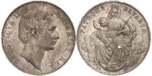 1 Талер Королівство Баварія (1806 - 1918) Срібло Людвіг II (король Баварії)(1845 – 1886)