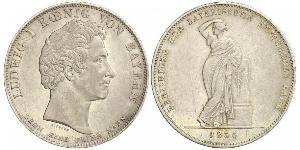 1 Талер Королівство Баварія (1806 - 1918) Срібло Людвиг I (король Баварії)(1786 – 1868)
