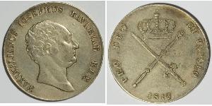 1 Талер Королівство Баварія (1806 - 1918) Срібло Максиміліан I (король Баварії) (1756 - 1825)