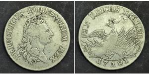 1 Талер Королівство Пруссія (1701-1918) Срібло Фрідріх II (король Пруссії) (1712 – 1786)