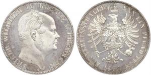 1 Талер Королівство Пруссія (1701-1918) Срібло Фрідріх Вільгельм IV (1795 - 1861)