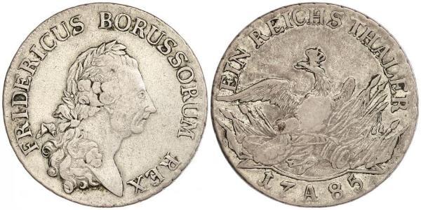 1 Талер Королівство Пруссія (1701-1918) Срібло Фрідріх II (король Пруссії) (1712 – 1786)