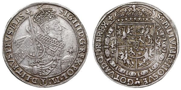 1 Талер Річ Посполита (1569-1795) Срібло Сигизмунд III