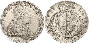 1 Талер Саксонія (курфюрство) (1356 - 1806) Срібло Фрідріх Август І Саксонський
