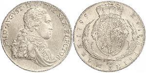 1 Талер Саксонія (курфюрство) (1356 - 1806) Срібло Фрідріх Август І Саксонський