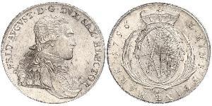 1 Талер Саксонія (курфюрство) (1356 - 1806) Срібло Фрідріх Август І Саксонський
