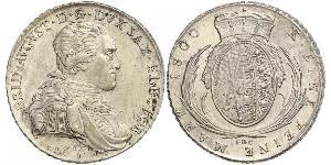 1 Талер Саксонія (курфюрство) (1356 - 1806) Срібло Фрідріх Август І Саксонський