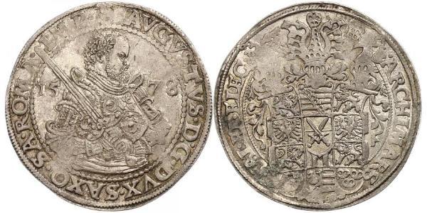 1 Талер Саксонія (курфюрство) (1356 - 1806) Срібло 