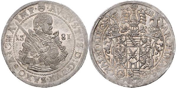 1 Талер Саксонія (курфюрство) (1356 - 1806) Срібло 