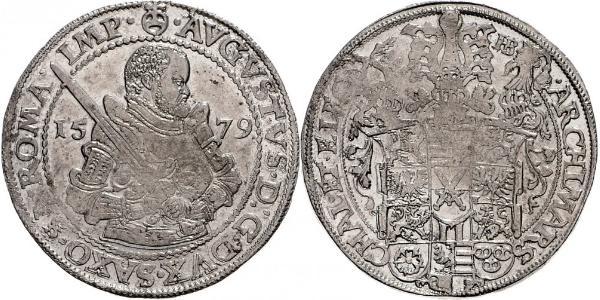 1 Талер Саксонія (курфюрство) (1356 - 1806) Срібло 