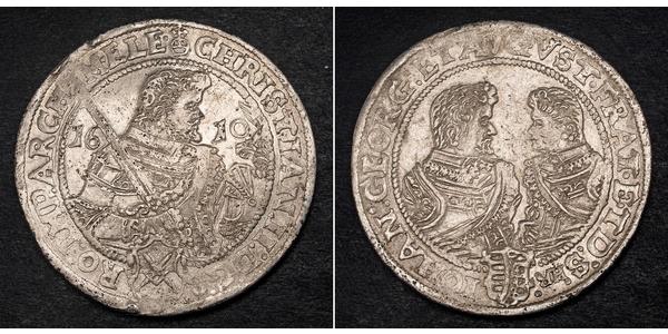 1 Талер Саксонія (курфюрство) (1356 - 1806) Срібло Крістіан II (курфюрст Саксонії)
