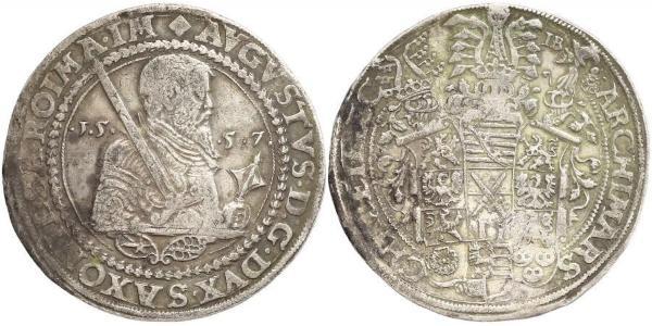 1 Талер Саксонія (курфюрство) (1356 - 1806) Срібло 