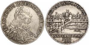 1 Талер Священна Римська імперія (962-1806) Срібло Francis I, Holy Roman Emperor (1708-1765)