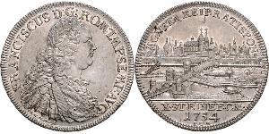 1 Талер Священна Римська імперія (962-1806) Срібло Francis I, Holy Roman Emperor (1708-1765)