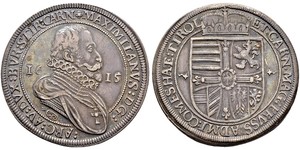 1 Талер Священна Римська імперія (962-1806) Срібло 