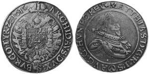 1 Талер Священна Римська імперія (962-1806) Срібло 
