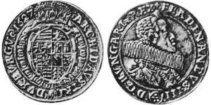 1 Талер Священна Римська імперія (962-1806) Срібло 