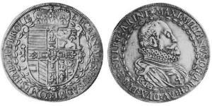 1 Талер Священна Римська імперія (962-1806) Срібло 