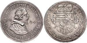 1 Талер Священна Римська імперія (962-1806) Срібло Leopold V, Archduke of Austria  (1586 – 1632)