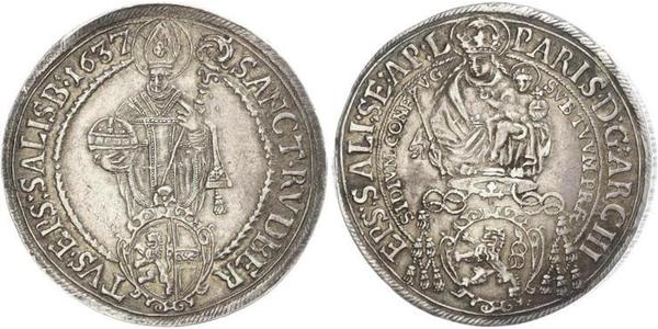 1 Талер Священна Римська імперія (962-1806) Срібло 
