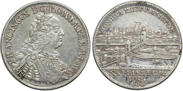 1 Талер Священна Римська імперія (962-1806) Срібло Francis I, Holy Roman Emperor (1708-1765)