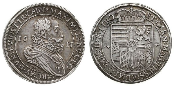 1 Талер Священна Римська імперія (962-1806) Срібло 