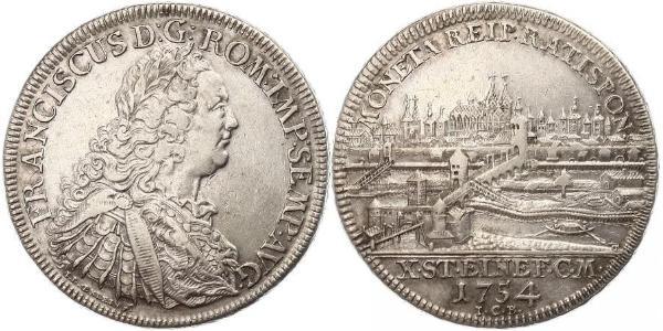 1 Талер Священна Римська імперія (962-1806) Срібло Francis I, Holy Roman Emperor (1708-1765)