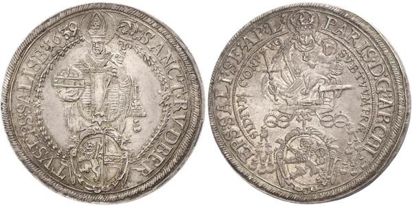 1 Талер Священна Римська імперія (962-1806) Срібло 