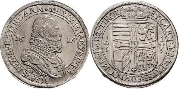 1 Талер Священна Римська імперія (962-1806) Срібло 