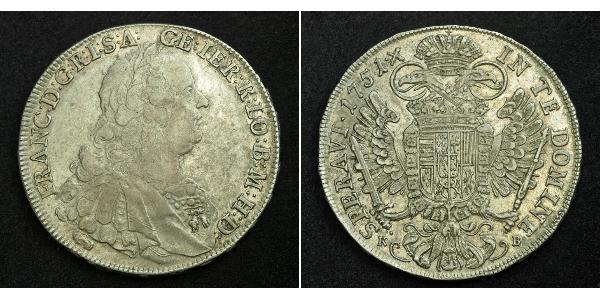 1 Талер Священна Римська імперія (962-1806) Срібло Francis I, Holy Roman Emperor (1708-1765)