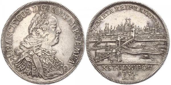 1 Талер Священна Римська імперія (962-1806) Срібло Francis I, Holy Roman Emperor (1708-1765)