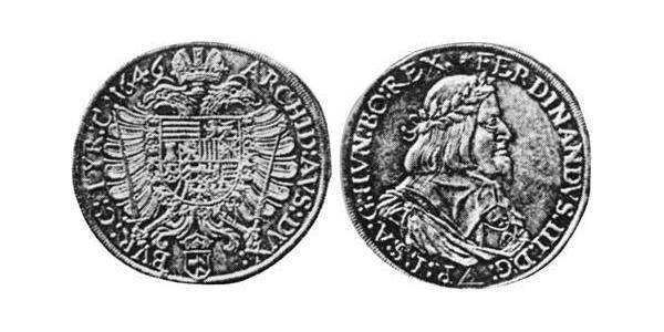 1 Талер Священна Римська імперія (962-1806) Срібло 